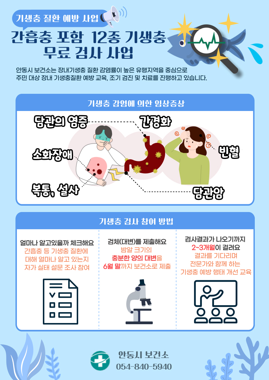 0225 안동시, 장내 기생충 질환 전수 조사 실시 (1).jpg